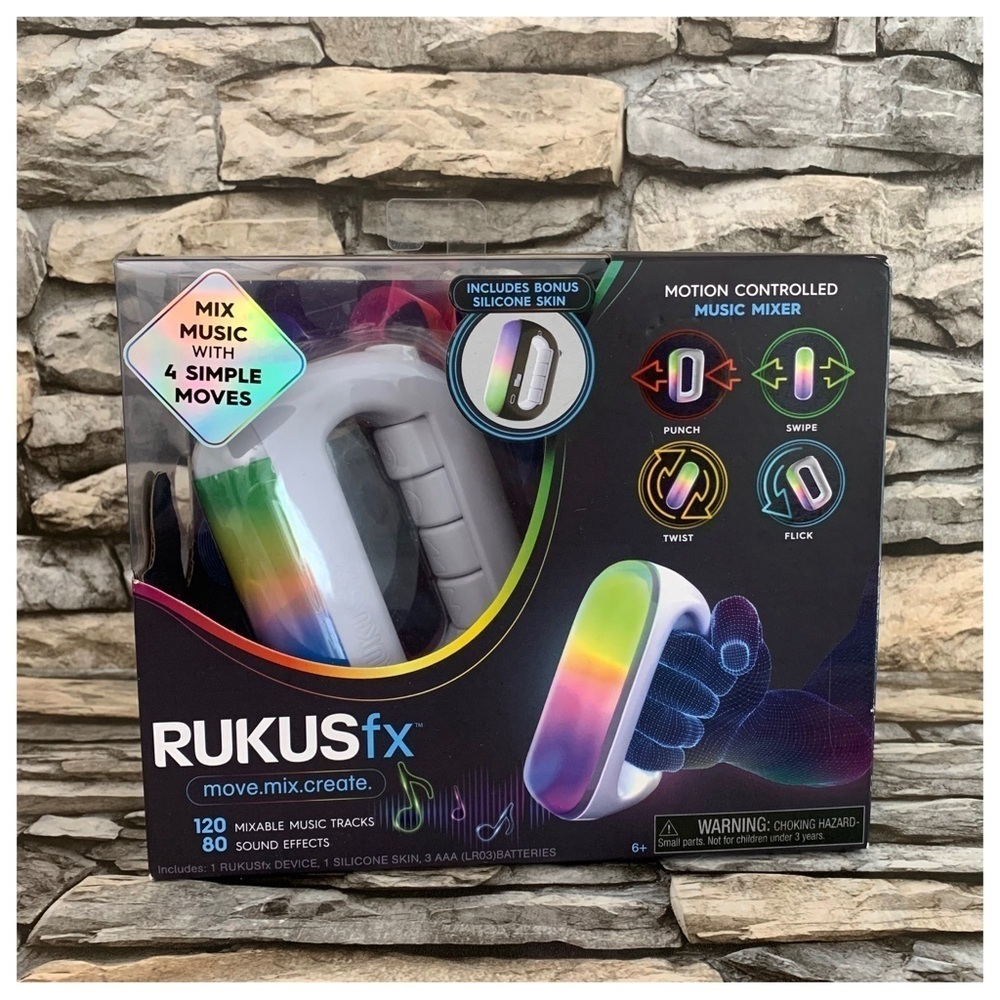 #57 RUKUSfx Motion-Controlled Music Mixer Light Sound Device Bonus Silicone Skin